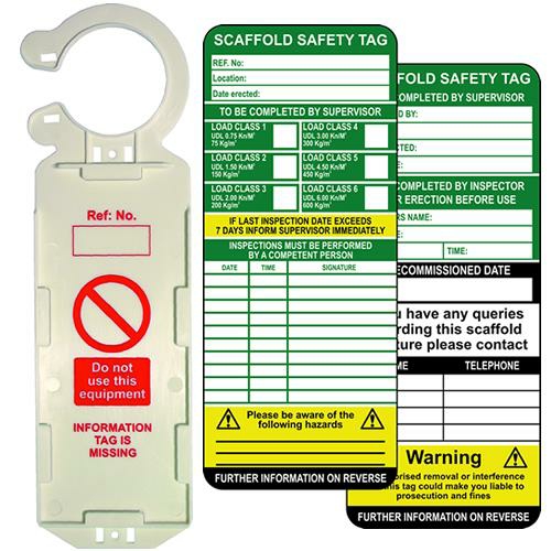 Scaffold Tag Kit Single by ScaffoldingDirect